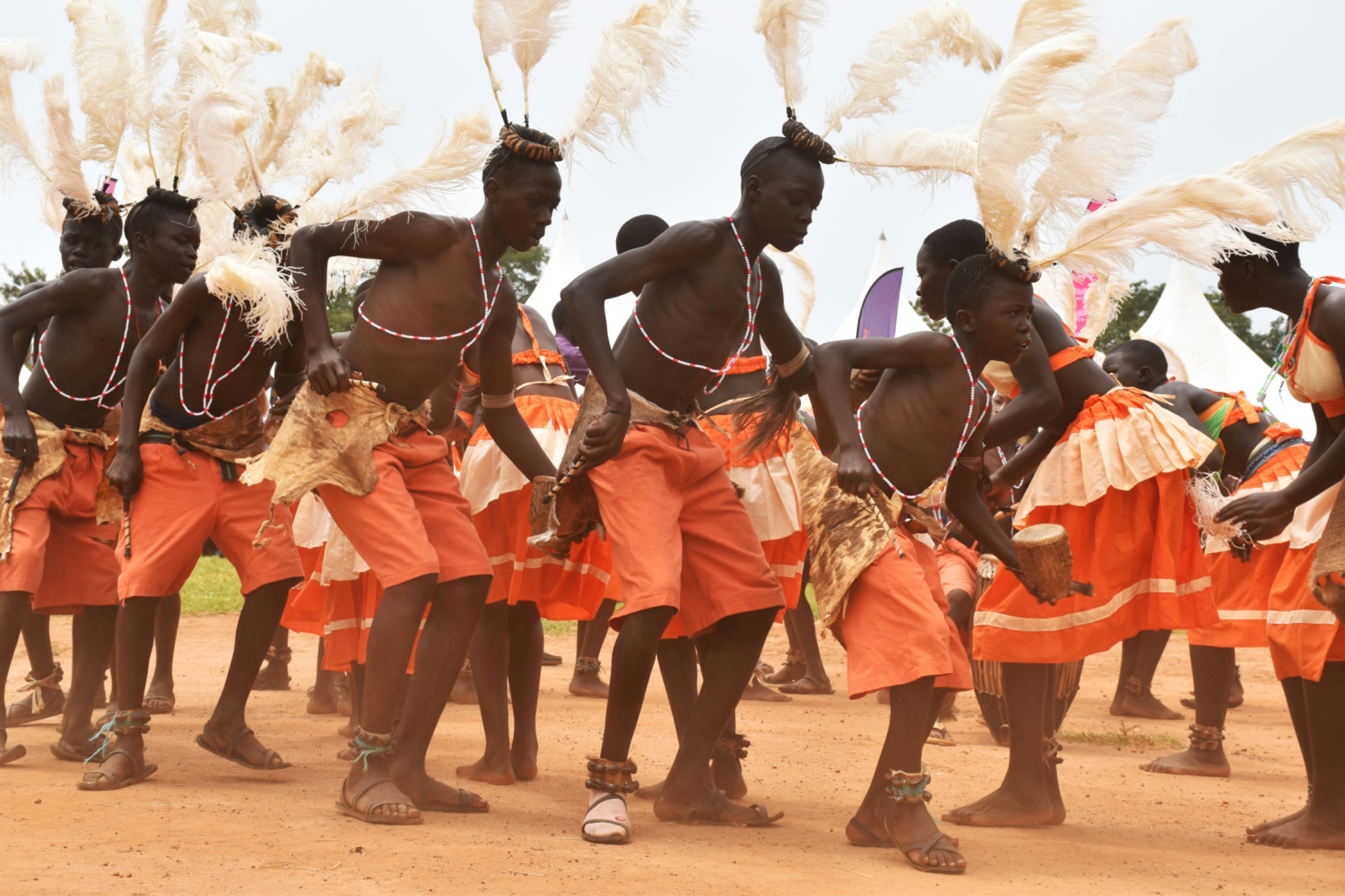 Ugandan community gathering — education and cultural celebration in Serere District